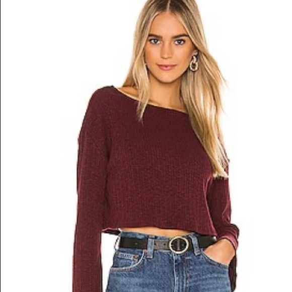 Brinkley Top Cropped Sweater Privacy Please - Picture 1 of 2